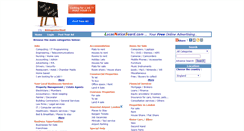 Desktop Screenshot of lucasnoticeboard.com